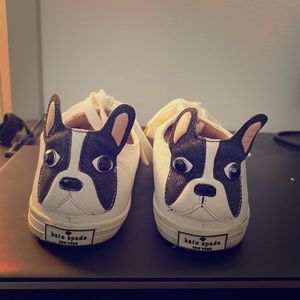 Kate Spade puppy sneakers